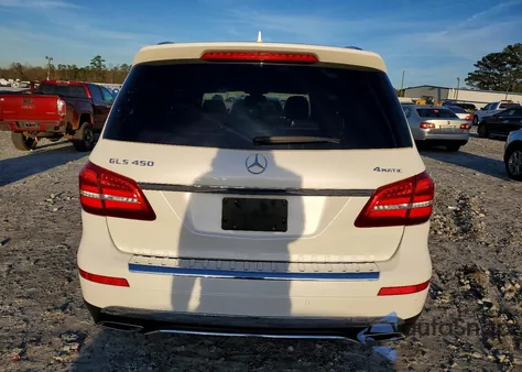 2017 Mercedes-Benz Gls 450 4Matic z USA, uszkodzony, nr VIN 4JGDF6EE3HA847863